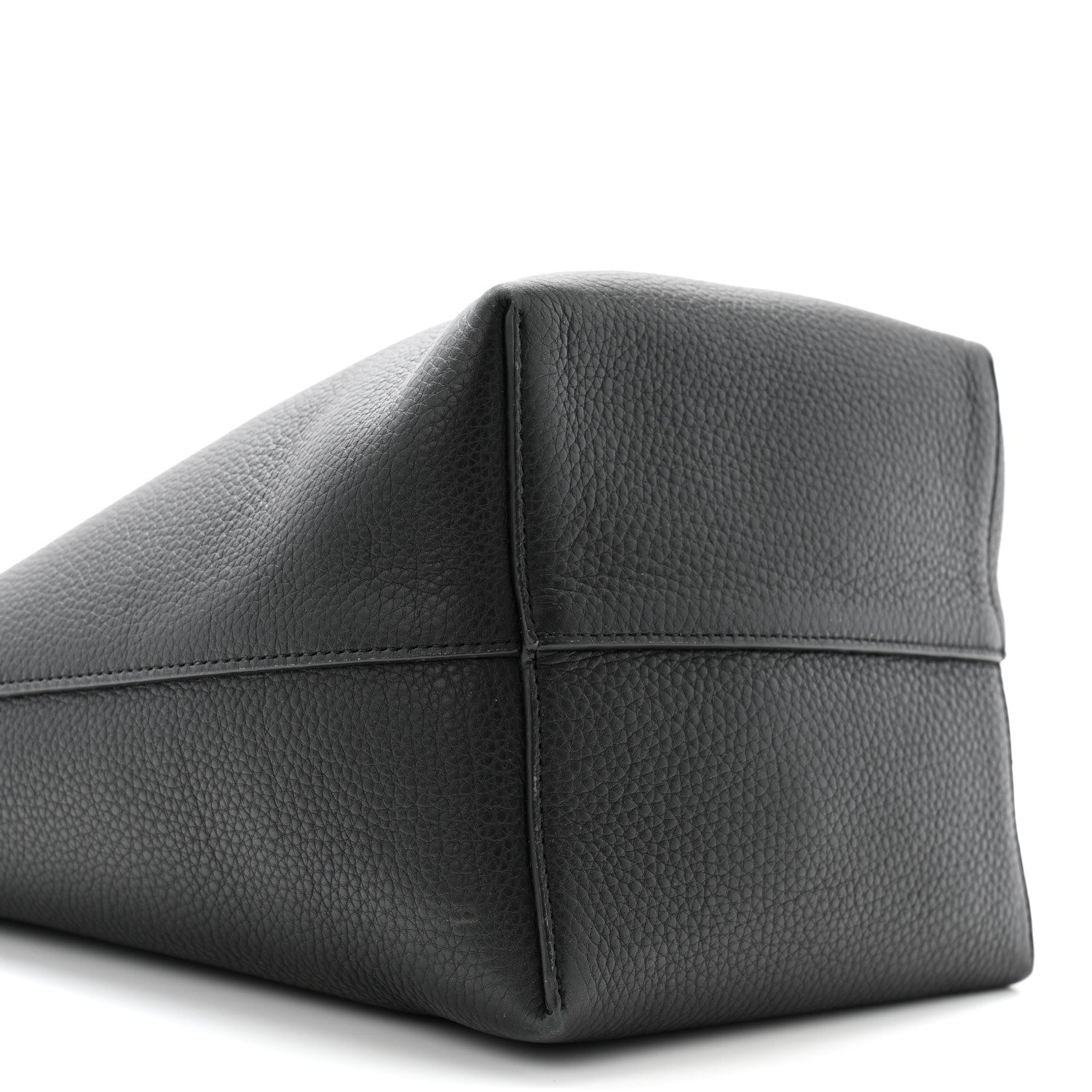 The Row Grained Calfskin Medium N/S Park Tote Black 9 of 12