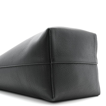 The Row Grained Calfskin Medium N/S Park Tote Black 9 of 12