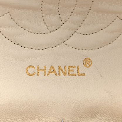 Chanel Lambskin Quilted Medium Double Flap White 5 of 18