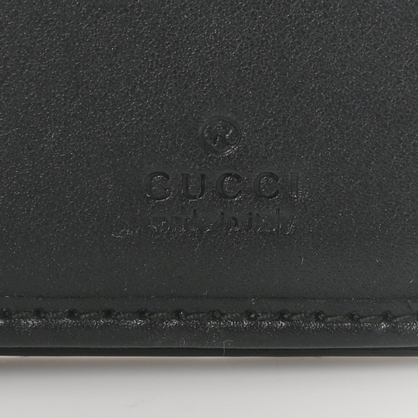 Guccissima Long Wallet Black