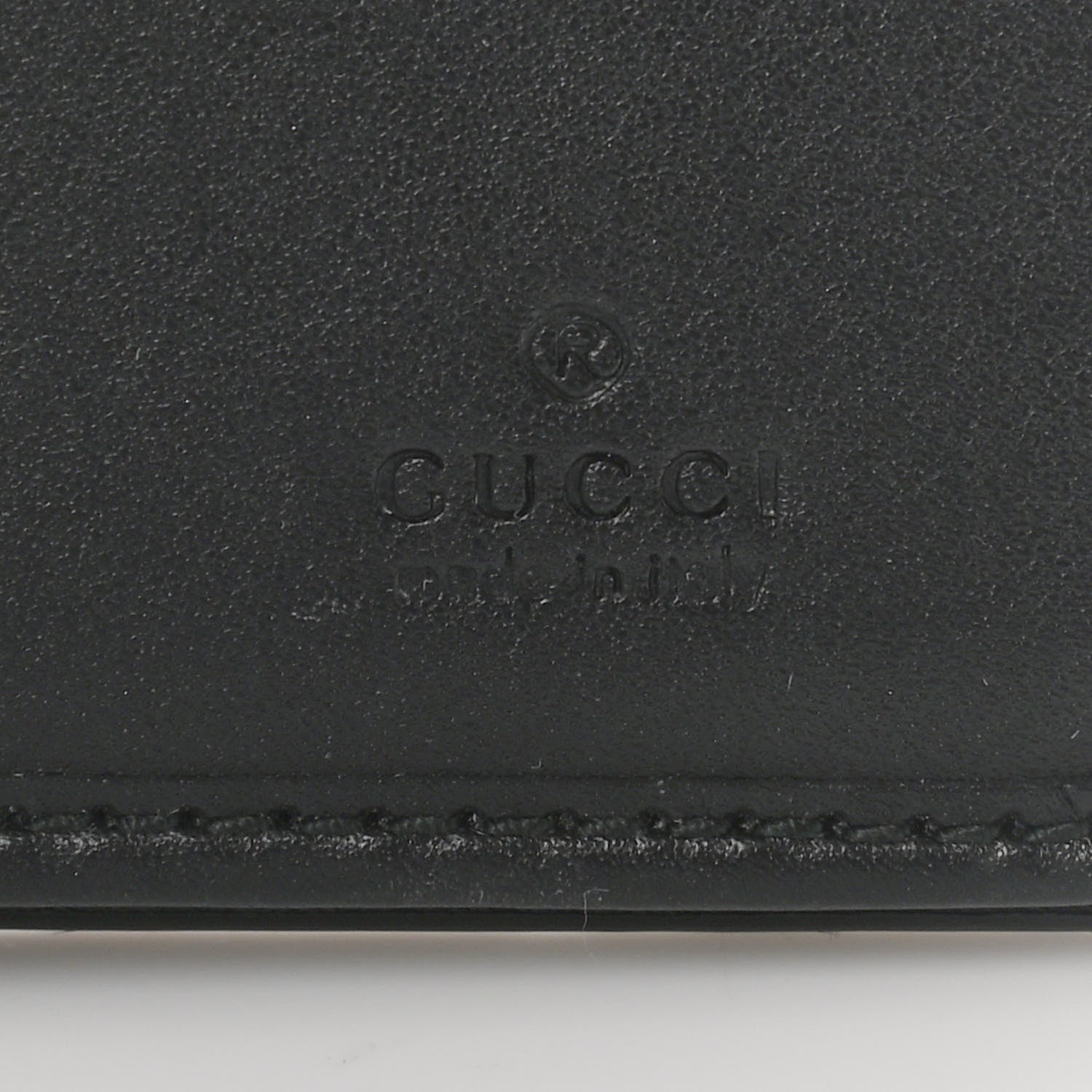 Gucci Guccissima Long Wallet Black 6 of 8
