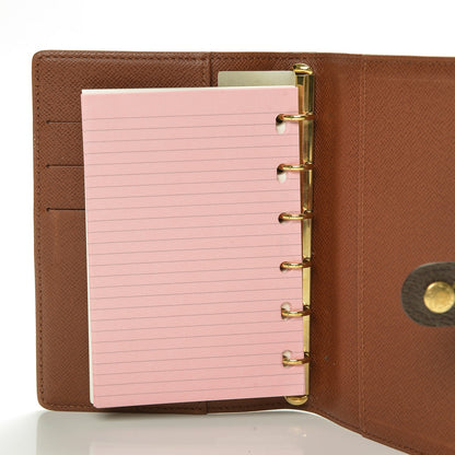 Louis Vuitton Monogram Small Ring Agenda Cover 7 of 9