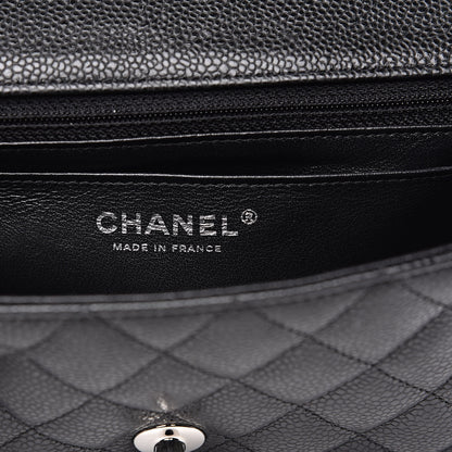 Chanel Caviar Quilted Mini Rectangular Flap Black 6 of 12