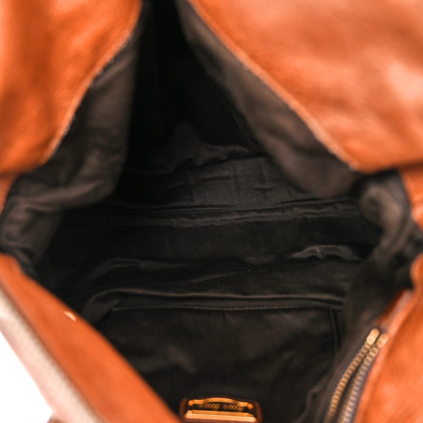 Vitello Lux Bow Bag Brown