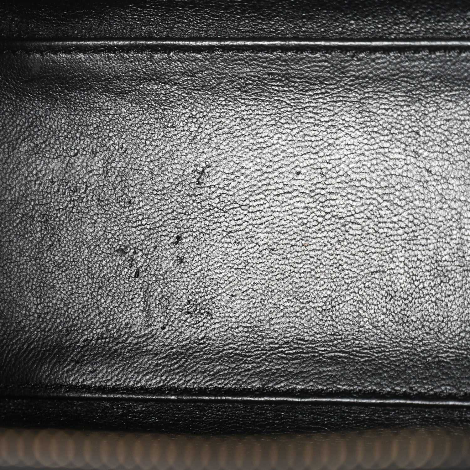 Celine Smooth Calfskin Nano Luggage Black 6 of 10