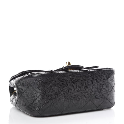 Chanel Caviar Quilted Mini Square Flap Black 4 of 9