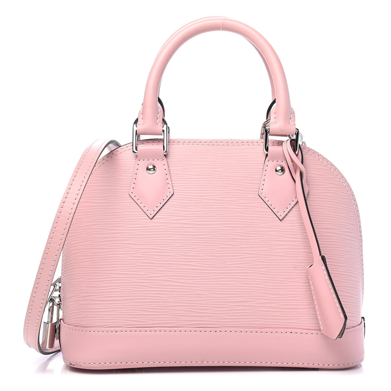Louis Vuitton Epi Alma BB Rose Ballerine 1 of 8