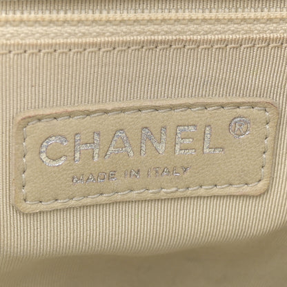 Chanel Washed Lambskin Quilted Medium Chain Around Messenger Blue 6 of 11