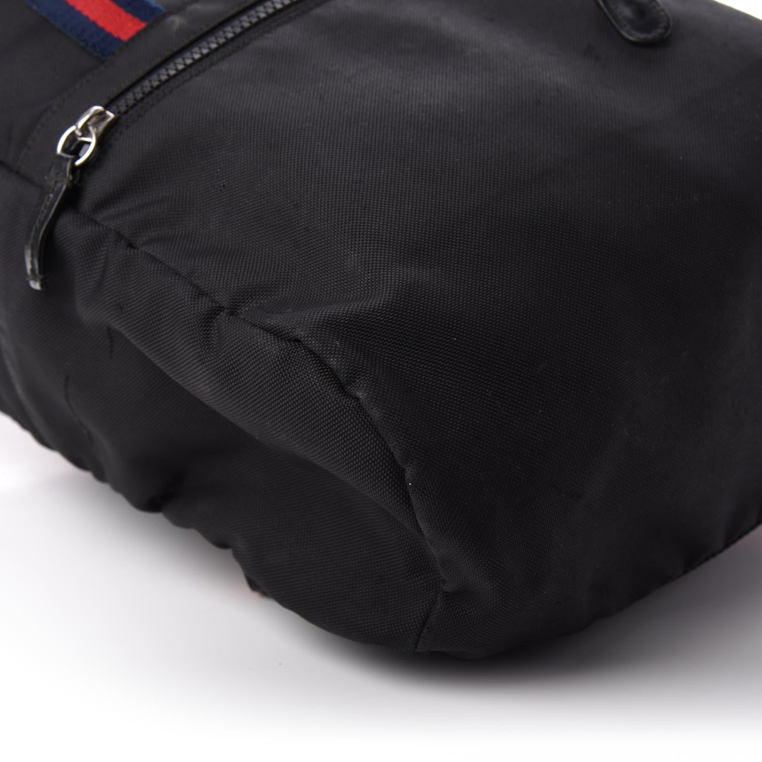 Gucci Techno Canvas Web Double Buckle Backpack Black 4 of 8