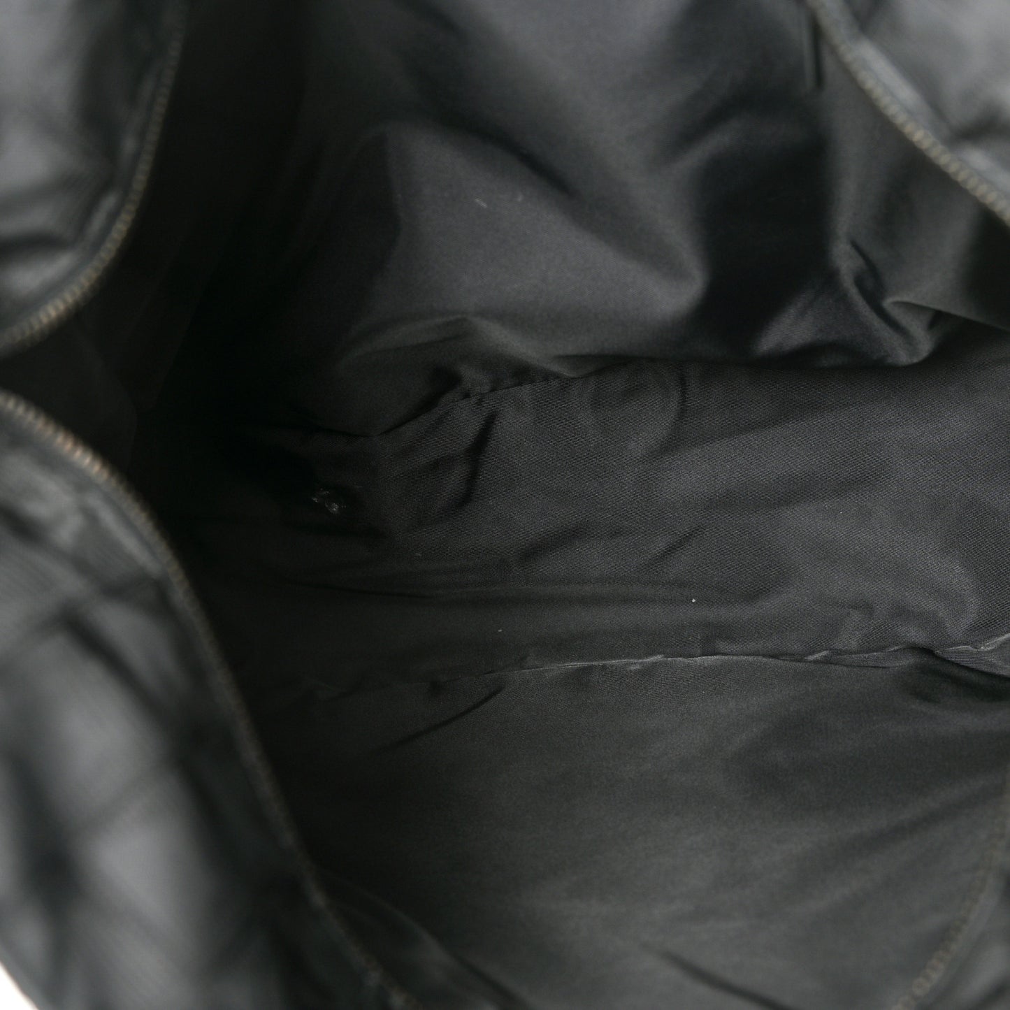 Nylon Medium Travel Tote Black