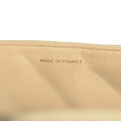 Chanel Caviar Quilted Medium Flap Shoulder Bag Beige 7 of 9