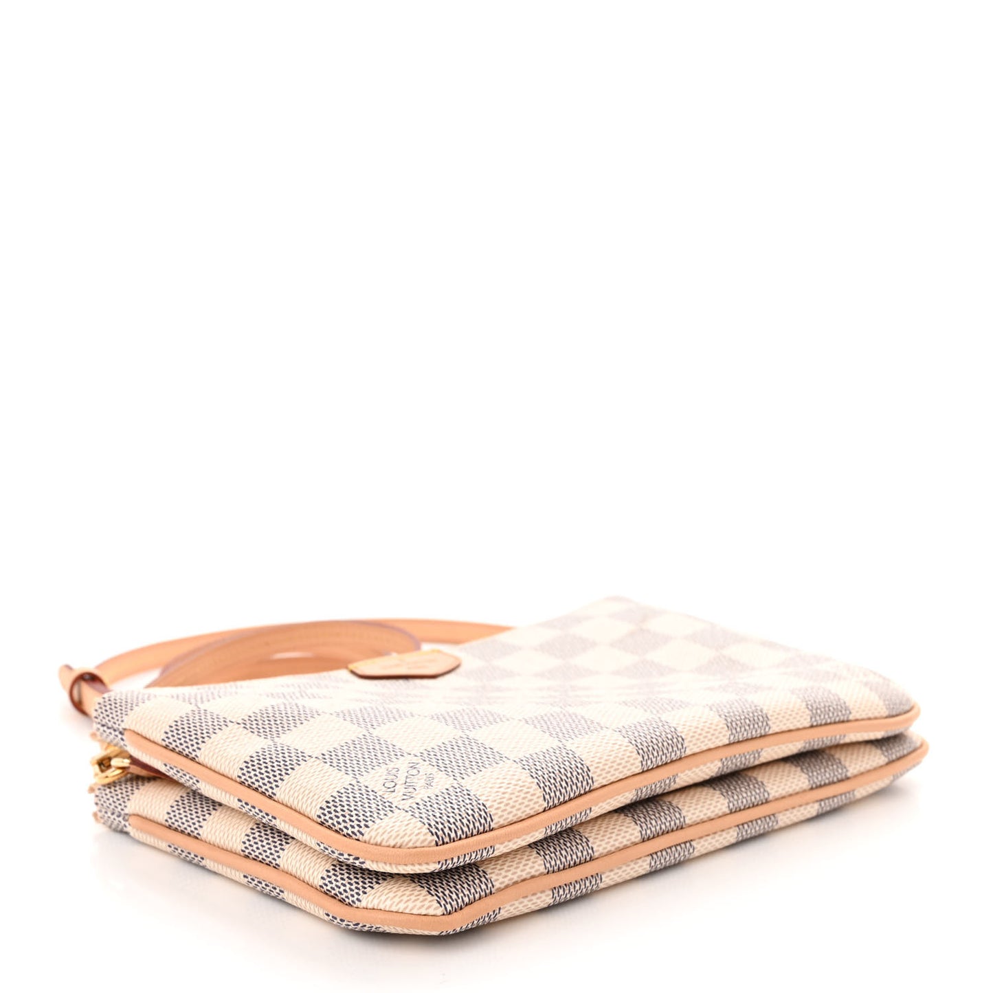 Damier Azur Double Zip Pochette