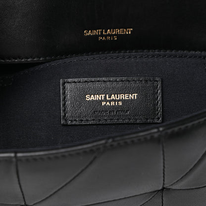 Saint Laurent Lambskin Patchwork Monogram Small Jamie Black 6 of 10