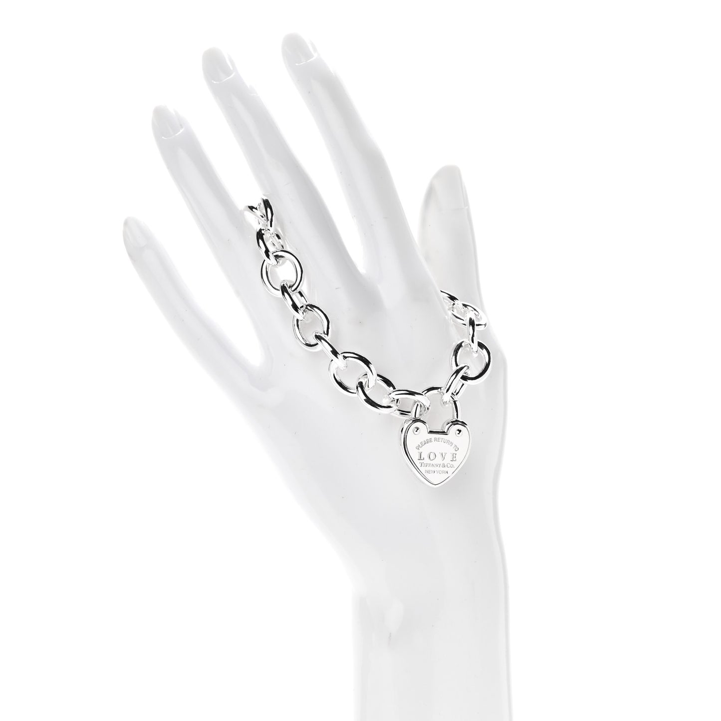 Sterling Silver Return to Tiffany Love Lock Bracelet