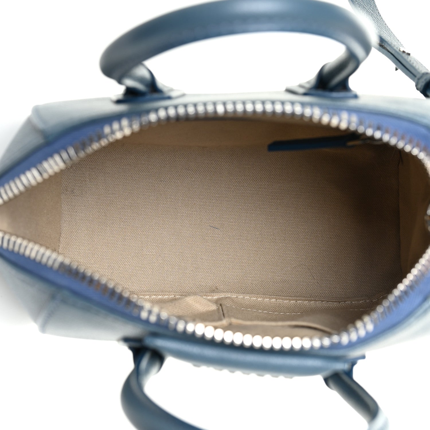 Givenchy Sugar Goatskin Mini Antigona Oil Blue 5 of 11