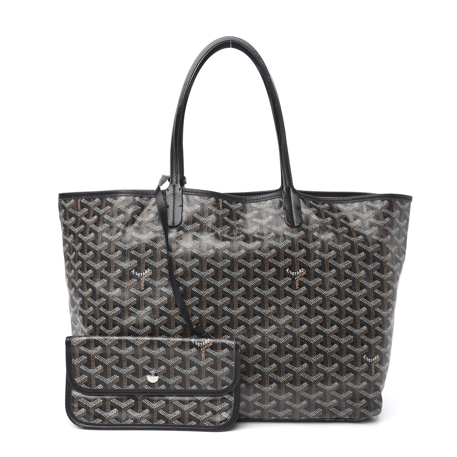 Goyard Goyardine Saint Louis PM Black 1 of 12