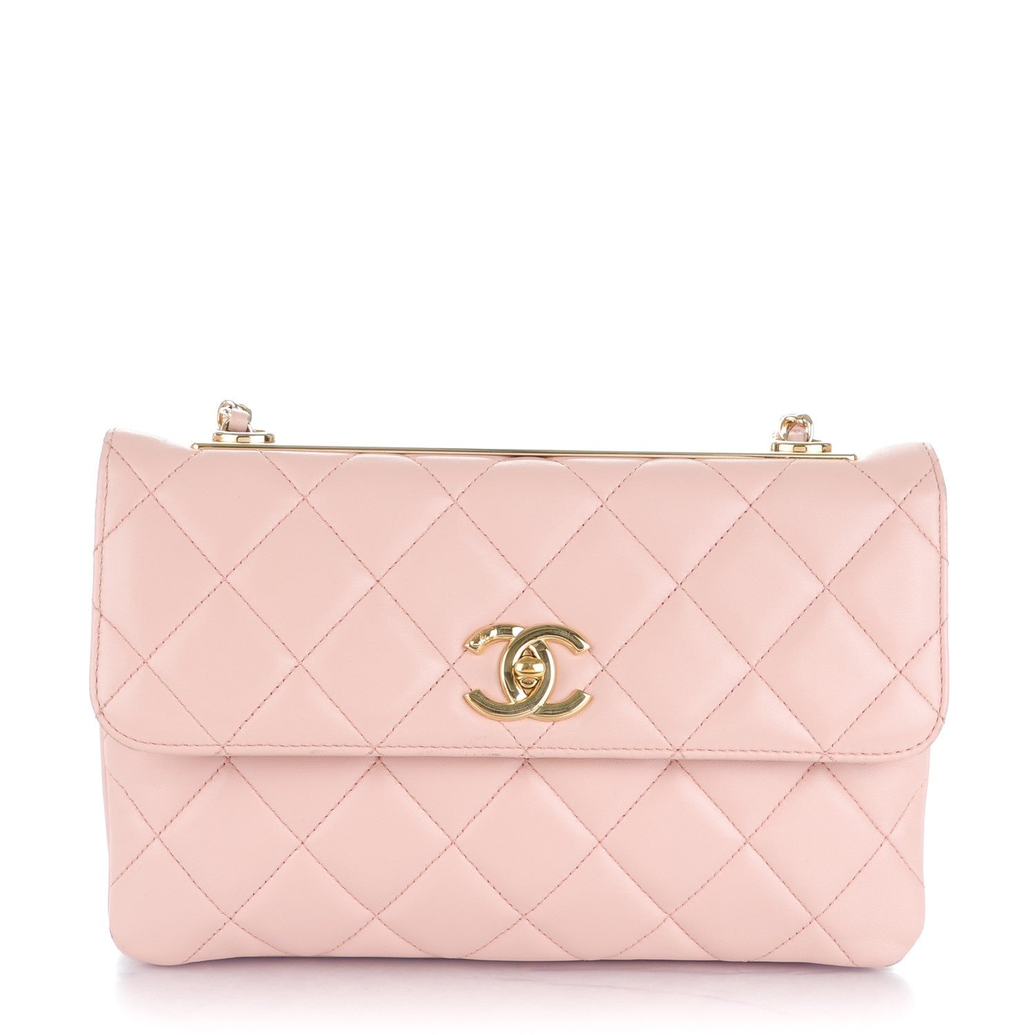 Chanel Lambskin Quilted Trendy CC Flap Pink 1 of 12