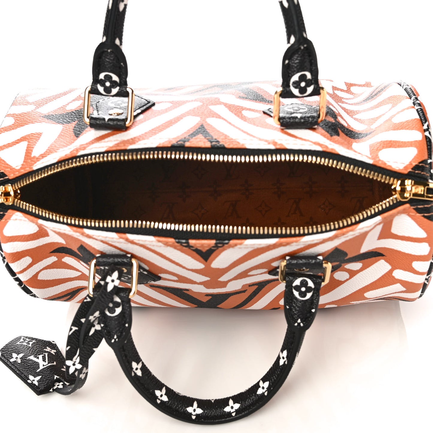 Monogram Giant Crafty Speedy Bandouliere 25 Creme Caramel