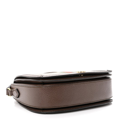 Gucci GG Supreme Monogram Web Small Ophidia Flap Messenger Bag Brown 3 of 14