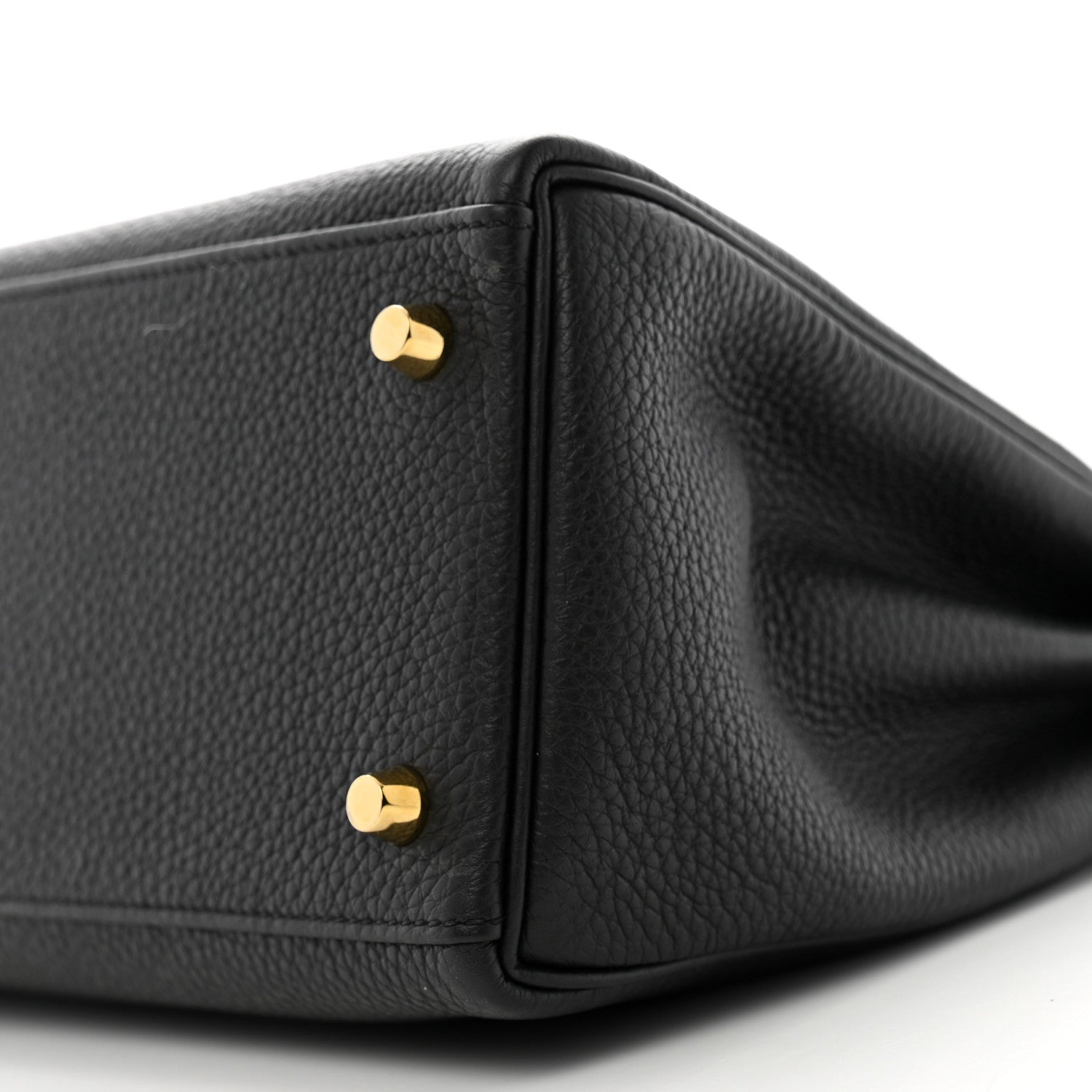 Hermes Togo Kelly Retourne 28 Black 10 of 15