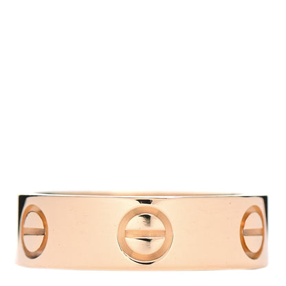 Cartier 18K Yellow Gold 5.5mm LOVE Ring 51 5.75 3 of 5