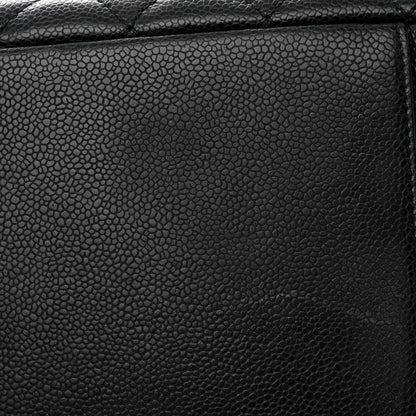 Chanel Caviar Quilted Grand Shopping Tote GST Black 16 of 20