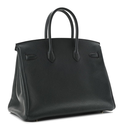 Hermes Togo Birkin 35 Vert Fonce 2 of 10