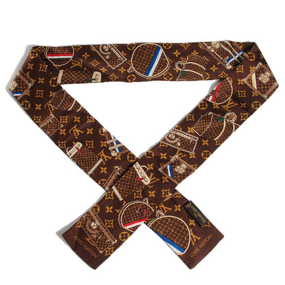 Louis Vuitton Silk Monogram Trunks Bandeau 1 of 5