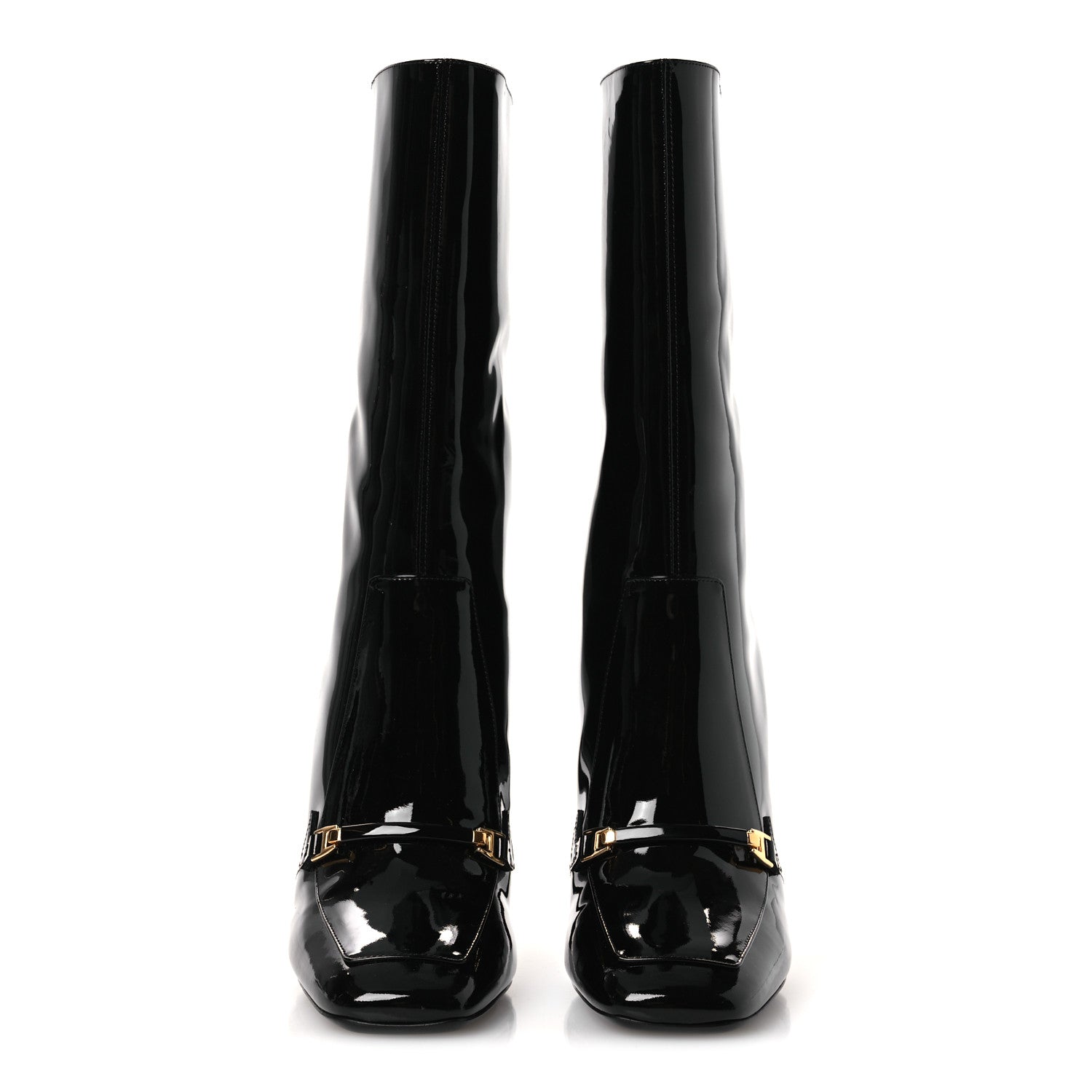 Saint Laurent Vernice Grupy Who 70 Boots 41 Black 3 of 10