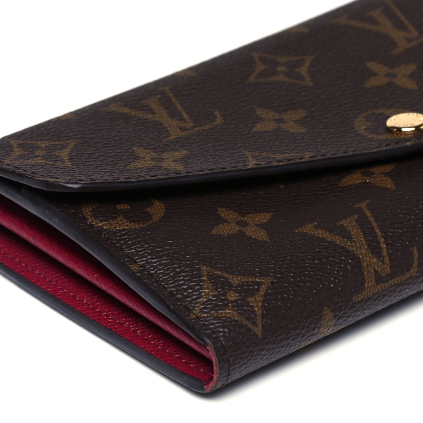 Monogram Sarah Wallet NM Fuchsia