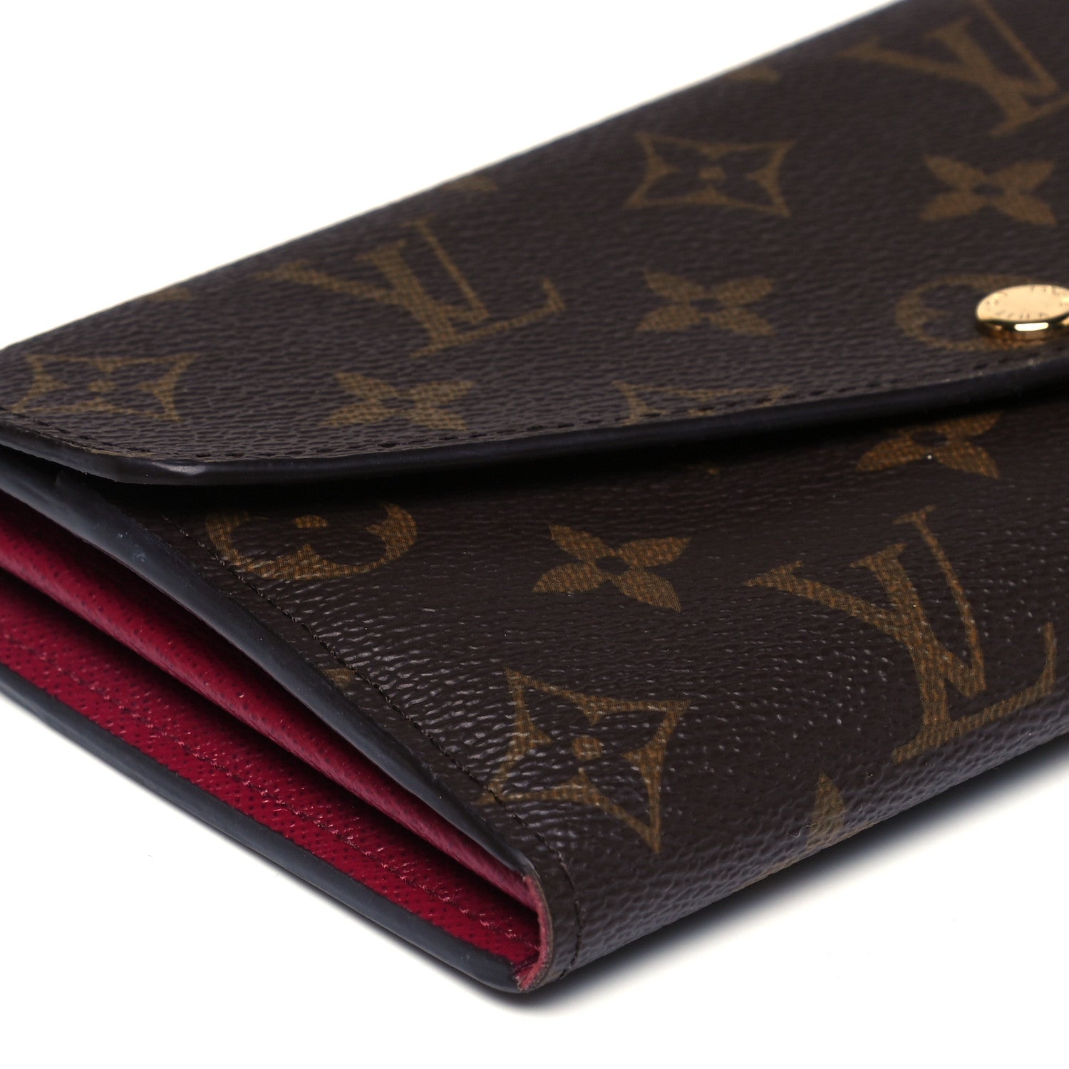 Louis Vuitton Monogram Sarah Wallet NM Fuchsia 7 of 8