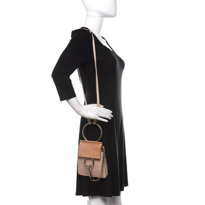 Chloe Suede Calfskin Mini Faye Bracelet Bag 2 of 13