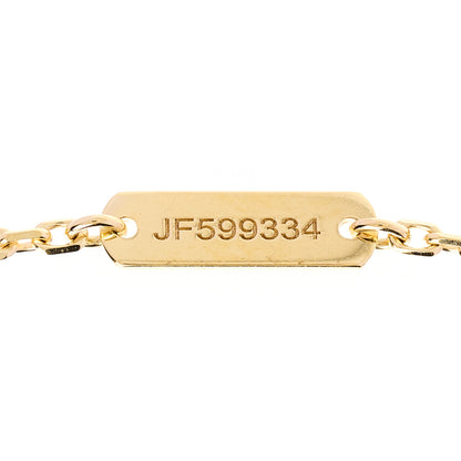 Van Cleef & Arpels 18K Yellow Gold Malachite Vintage Alhambra Pendant Necklace 6 of 7