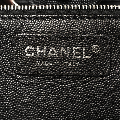 Chanel Caviar Stitched Large Shopping Tote Black 5 of 14