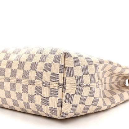 Louis Vuitton Damier Azur Graceful PM Rose Ballerine 9 of 13