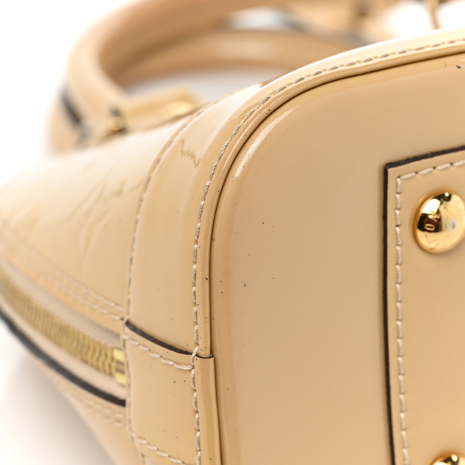Louis Vuitton Vernis Alma BB Dune 13 of 15