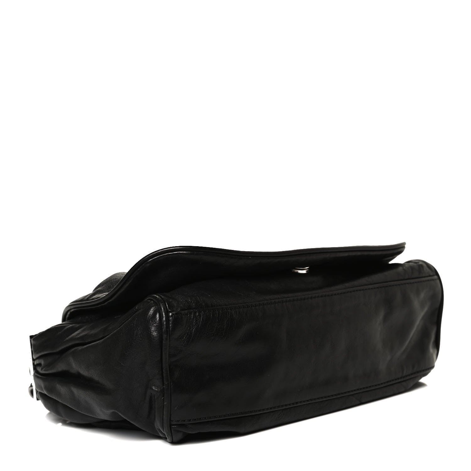 Chanel Calfskin Large Rock and Chain Flap Black 3 of 11