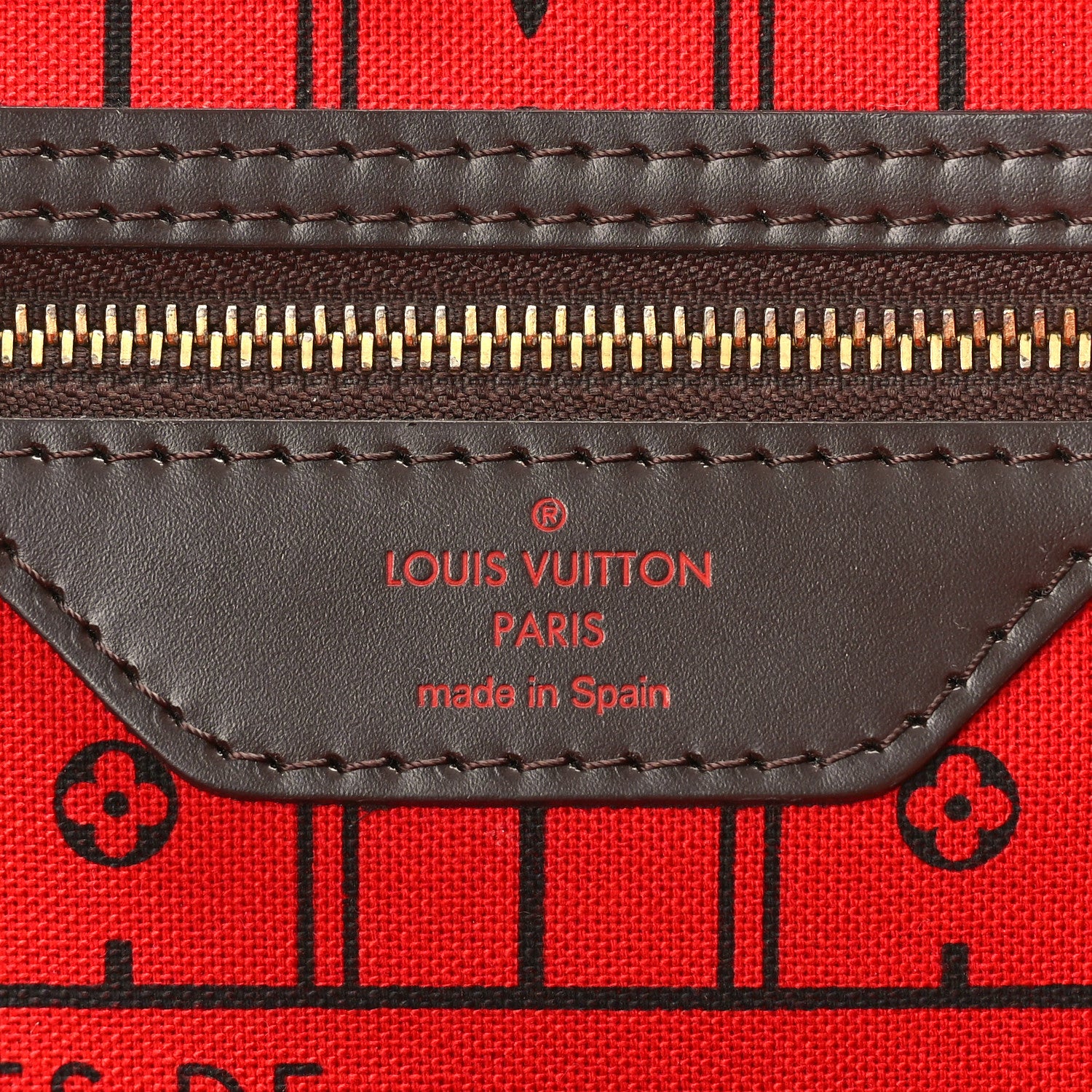 Louis Vuitton Damier Ebene Neverfull MM 6 of 8
