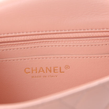 Chanel Lambskin Quilted Mini Square Flap 9 of 12