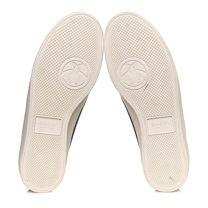 Gucci Calfskin Mens Falacer Sneakers 9.5 White Blue 5 of 9