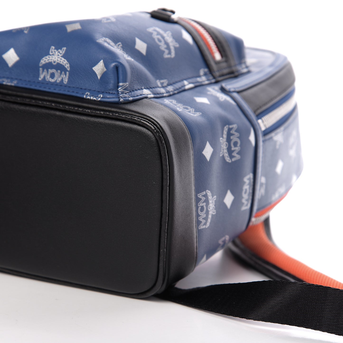 Visetos Reflective Nylon Small Resnick Backpack Blue