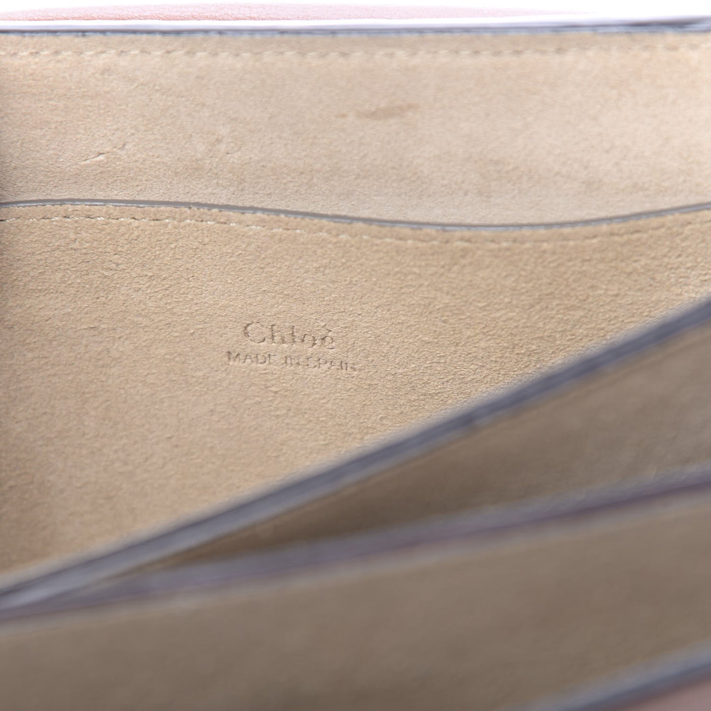 Suede Calfskin Small Faye Shoulder Bag Tobacco