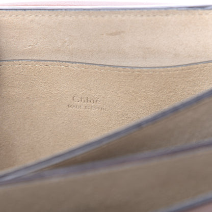 Chloe Suede Calfskin Small Faye Shoulder Bag Tobacco 6 of 14