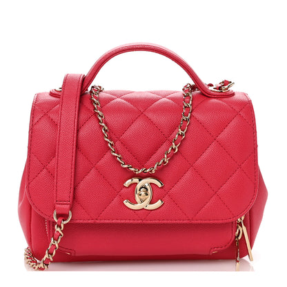 Chanel Caviar Quilted Small Business Affinity Flap Pink 1 of 10