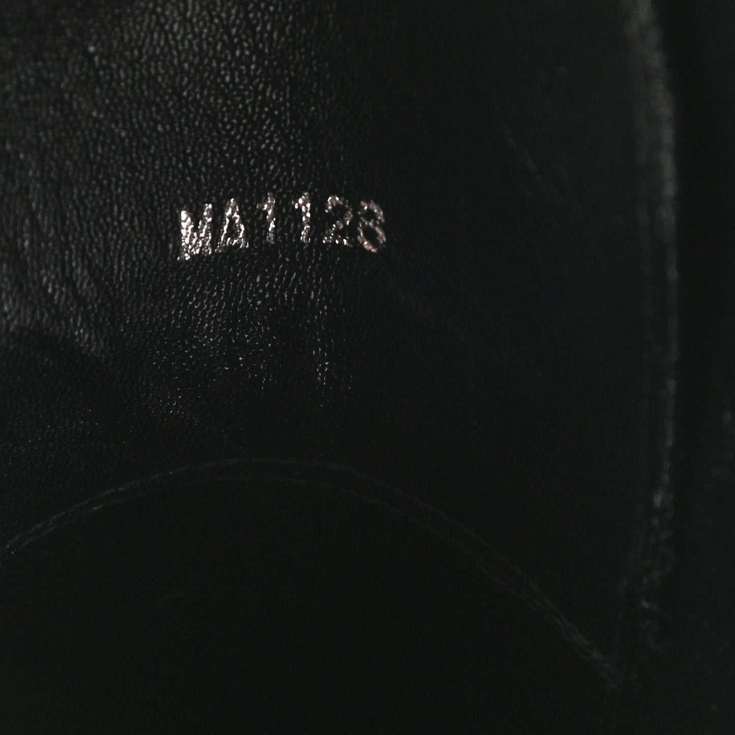 Monogram Jumble Flat Ankle Boots 37.5 Black