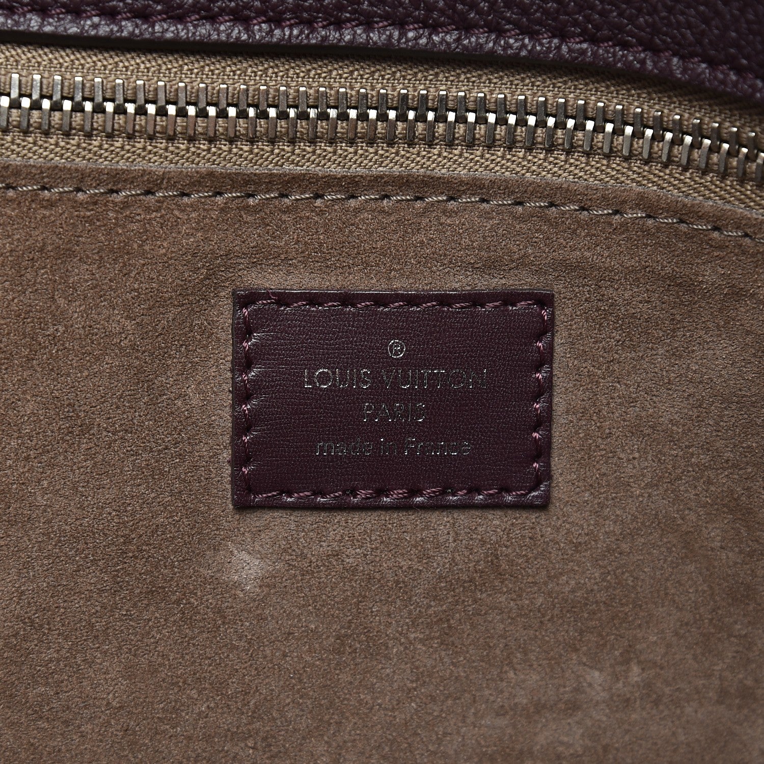 Louis Vuitton Veau Cachemire Tote W PM Quetsche 6 of 8