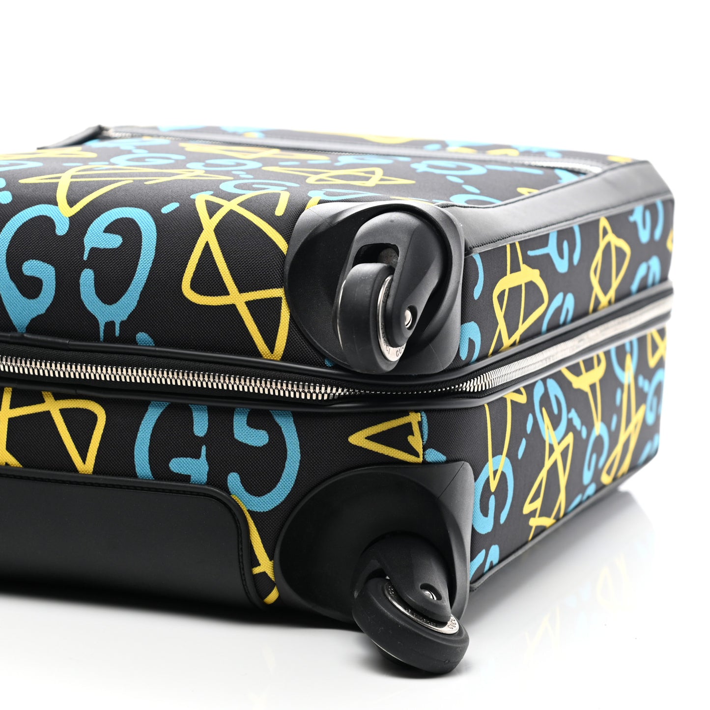 Nylon GucciGhost Carry On Trolley Black New Acquamarine