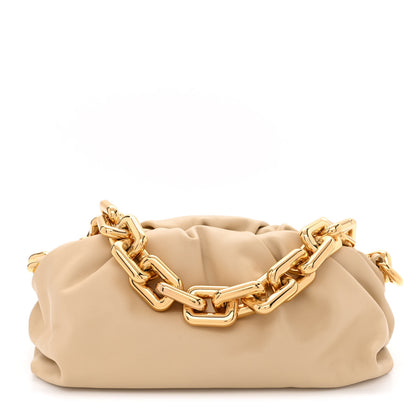 Bottega Veneta Calfskin The Pouch Chain Porridge 1 of 10