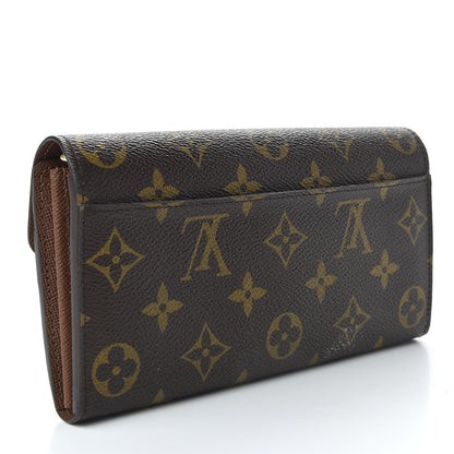 Louis Vuitton Monogram Sarah Wallet NM 3 of 8