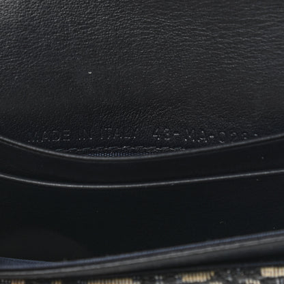 Christian Dior Oblique Saddle Card Holder Blue 7 of 9